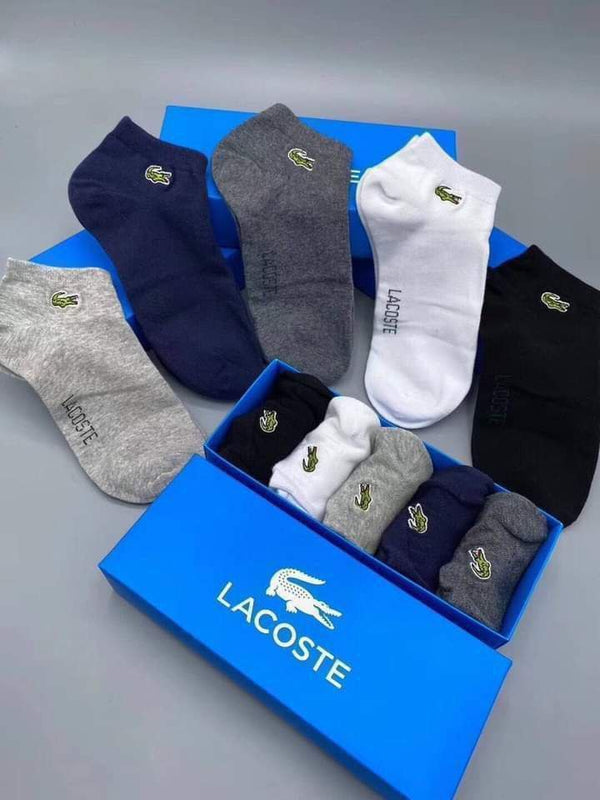 Lacoste socks 6 pairs 5 colors