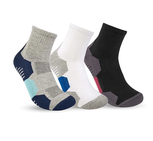 3 pairs of casual cotton socks