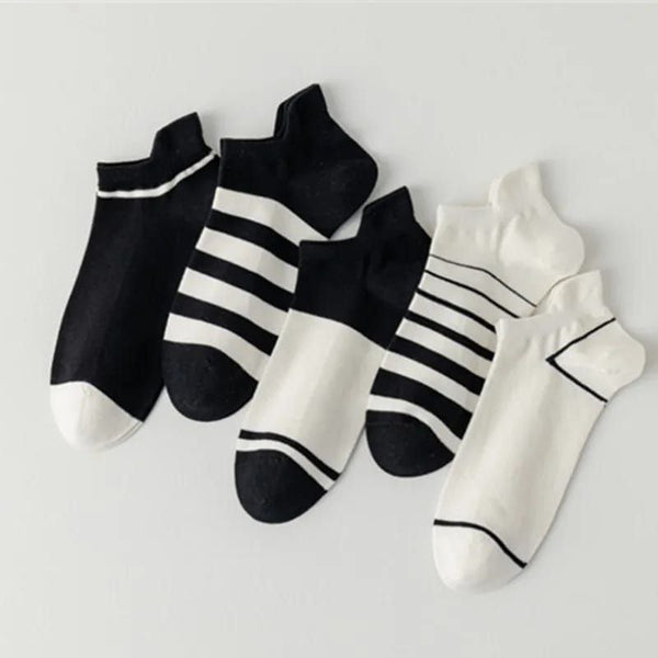 Six pairs of ankle socks, unisex