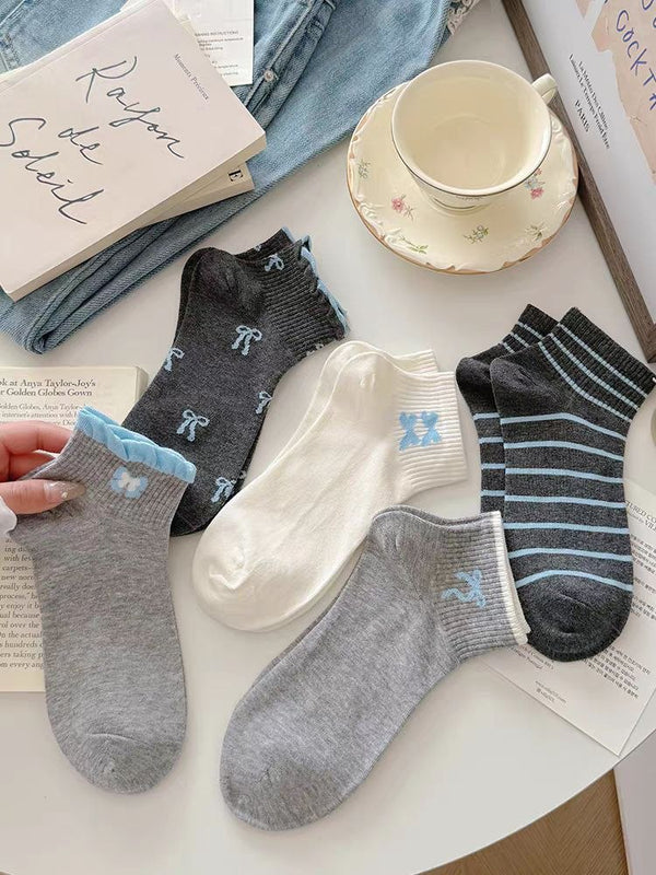 6 Pairs Women's Ankle Socks