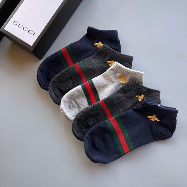 6 Pairs Men's Ankle Socks