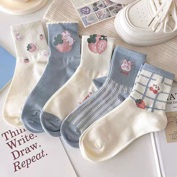 Women's Ankle Socks - 6 Pairs