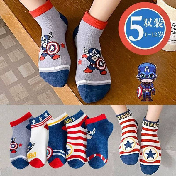 My kids Marvel 6 socks