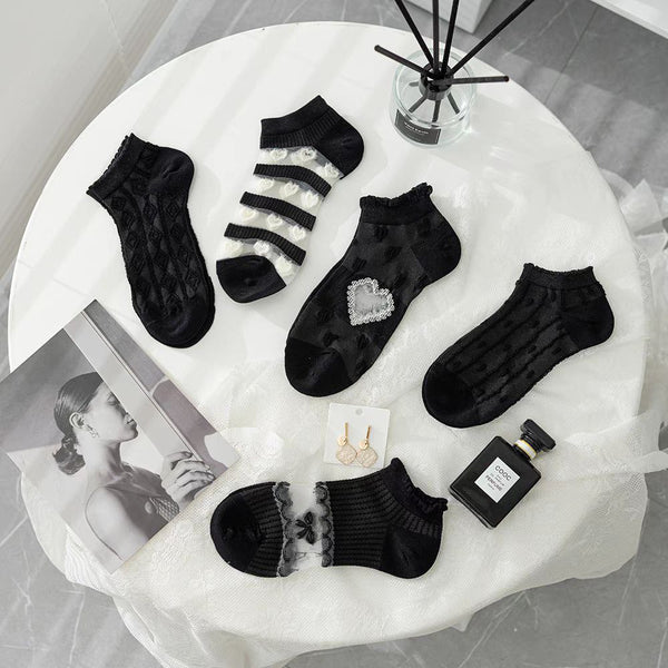 6 Pairs of Ankle Sheer Socks
