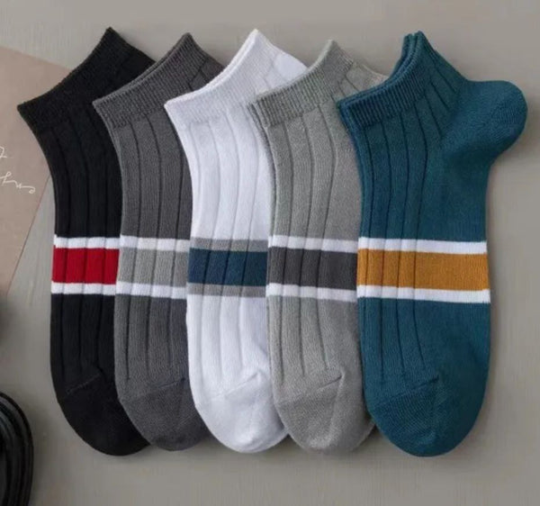 Men's Ankle Socks - 6 Pairs