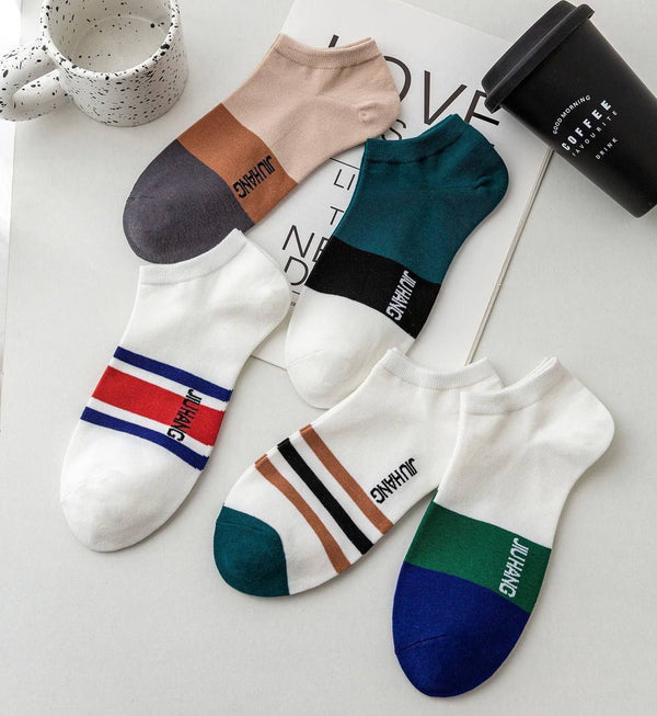 6 Pairs Unisex Ankle Socks Pack